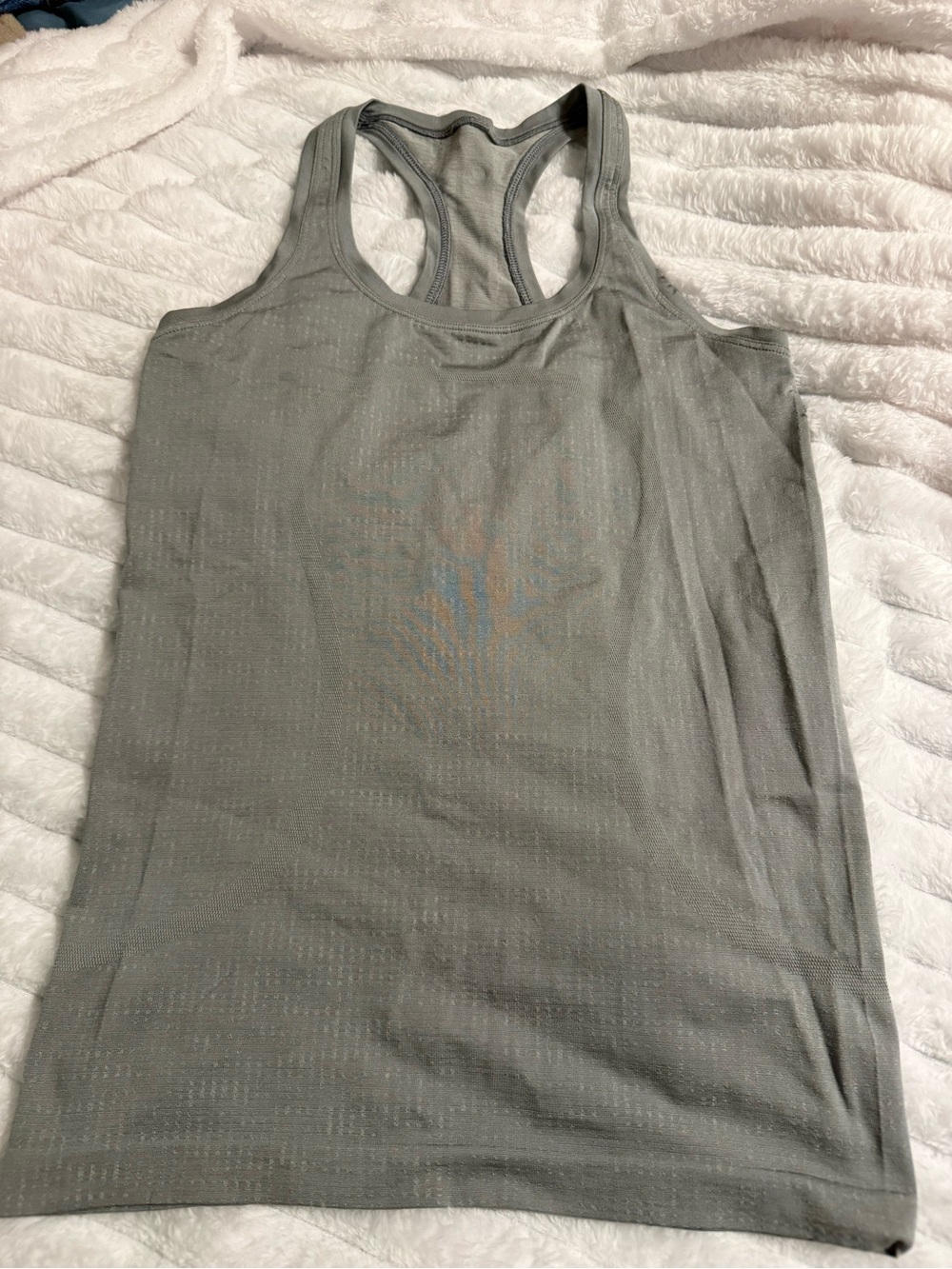 lululemon athletica Gray Racerback Tank
